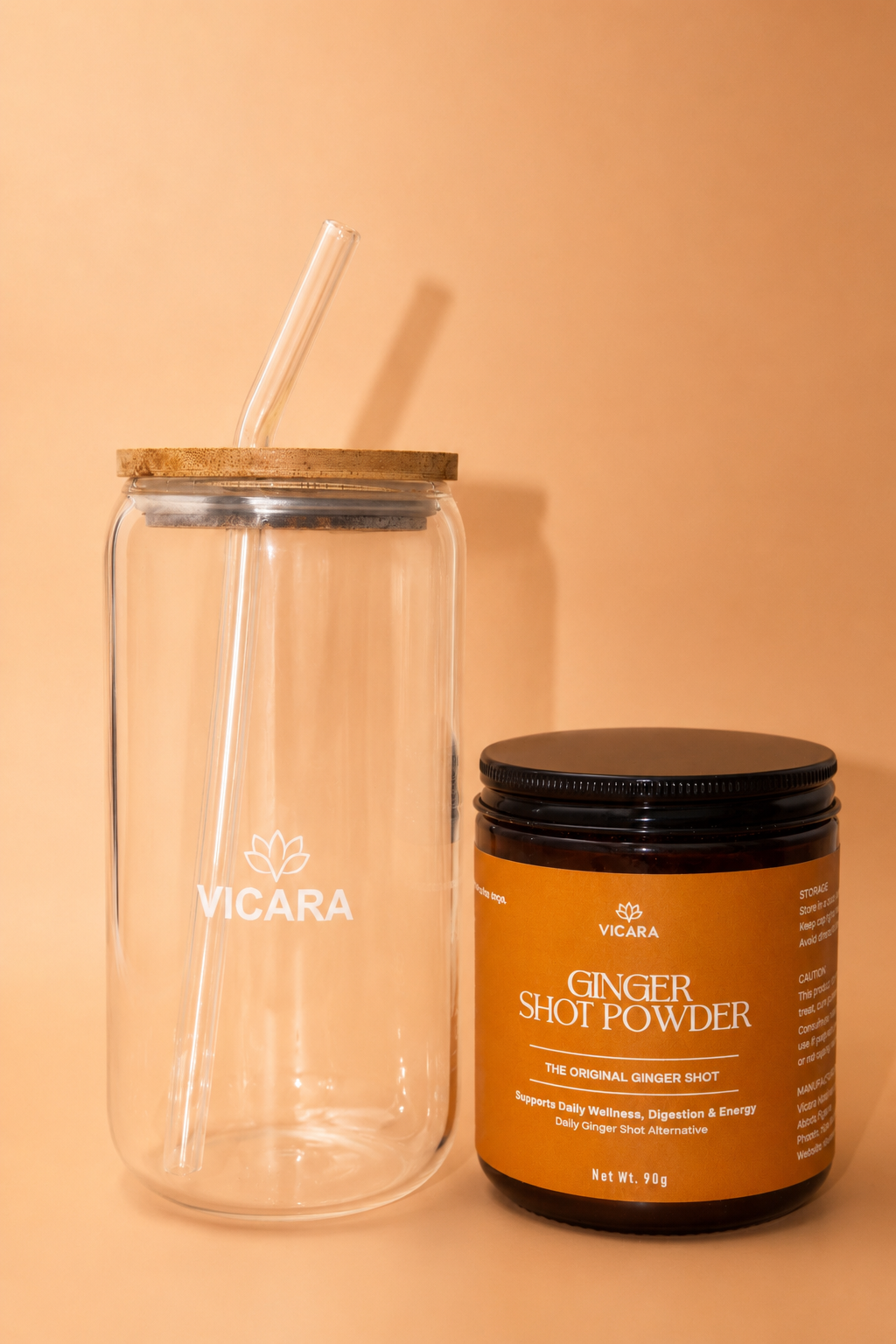Vicara Glass Tumbler (16 oz)