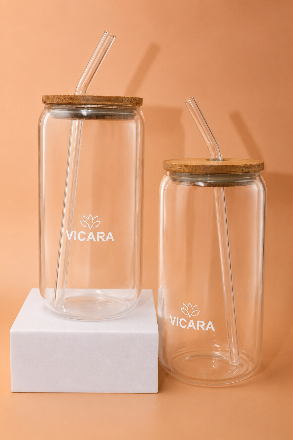 Vicara Glass Tumbler (16 oz)